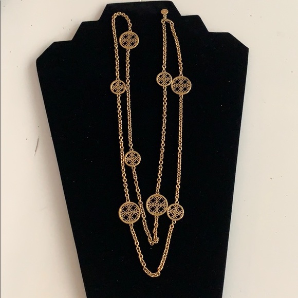 Michael Kors Jewelry - Michael Kors- gold tone disc chain necklace- NWOT